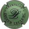 capsule champagne  1-Initiales LD, sans inscription sur la jupe 