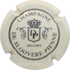 capsule champagne  2 - Ecusson avec initiales 