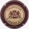 capsule champagne  2- Ecusson, sans inscription sur la jupe 
