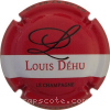 capsule champagne  3- Nom horizontal, initiales et le Champagne 
