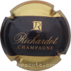 capsule champagne  4- Nom fantaisie, petite Initiale, barre horizontale 