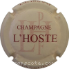 capsule champagne  4- Nom horizontal, initiales 