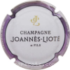 capsule champagne  4- Petites initiales en haut, Nom au centre 