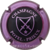 capsule champagne  6- Ecusson avec 1 arrondi au dessus 