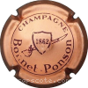 capsule champagne 1 écusson au centre avec 1862 