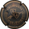 capsule champagne 2 écussons avec initiales 