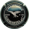 capsule champagne Aigle, fond noir 
