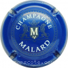 capsule champagne Barre or sous l'écusson, Grand M 