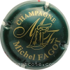 capsule champagne Double initiale MF 