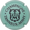 capsule champagne Ecusson avec initiales 