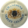 capsule champagne Ecusson, nom circulaire en bas 