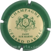 capsule champagne Ecusson, Passy sur Marne sur 2 lignes 