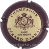 capsule champagne Ecusson, Passy sur Marne sur 2 lignes 