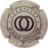capsule champagne Initiales en grandes enlacées OO 