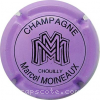 capsule champagne Initiales enlacées MM 