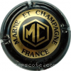 capsule champagne Initiales MC 