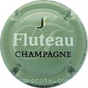capsule champagne Nom horizontal et initiales 