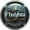 capsule champagne Nom horizontal et initiales 