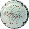capsule champagne Nom horizontal fantaisie 