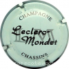 capsule champagne Nom horizontal, grandes initiales 