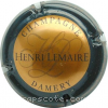 capsule champagne Nom horizontal, Initiales 