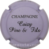 capsule champagne Nom manuscrit horizontal 