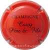 capsule champagne Nom manuscrit horizontal 