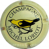 capsule champagne Oiseau, regard à gauche 