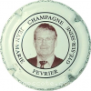 capsule champagne Portrait marron foncé, écriture noire 