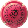 capsule champagne Série 02 Coccinelle nom en bas 