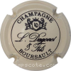 capsule champagne Série 1 - Cercle, Nom au centre 