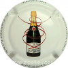 capsule champagne Série 15  Vicomte de Castellane sur contour 