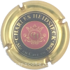 capsule champagne Série 18 Mise en cave, initiales CH au centre 