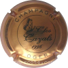 capsule champagne Série 2 - Clos Cazals, millésime, or et noir 