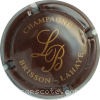 capsule champagne Série 2 - Initiales au centre, nom circulaire 