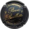 capsule champagne Série 2, nom horizontal manuscrit 