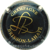capsule champagne Série 3 - Initiales en signature, nom circulaire 