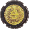capsule champagne Série 4 - 20 Francs 1851 