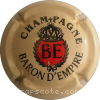 capsule champagne Série avec initiales au centre 