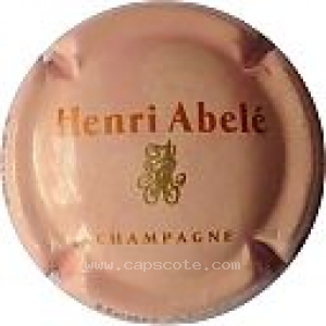 capsule champagne Abelé Henri 12 - Ange, Nom horizontal