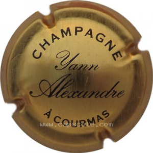 capsule champagne Alexandre Yann Nom horizontal