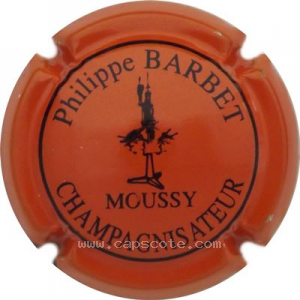 capsule champagne Barbet Philippe  1- Champagnisateur en demi-cercle
