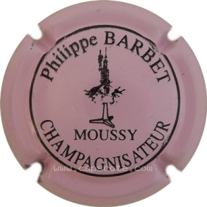 capsule champagne Barbet Philippe  1- Champagnisateur en demi-cercle