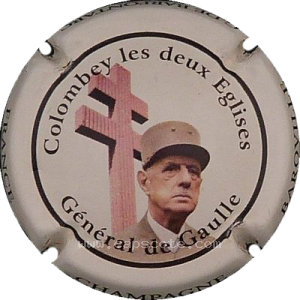 capsule champagne Barfontarc Général de Gaulle