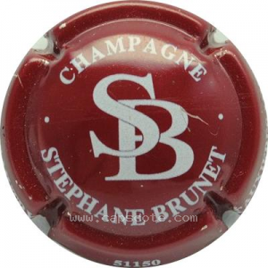 capsule champagne Brunet Stéphane Série 2 - SB au centre