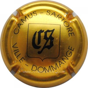 capsule champagne Camus Sartore  2- Initiales au centre