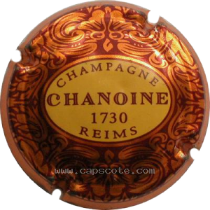 capsule champagne Chanoine Série 2 - Nom horizontal