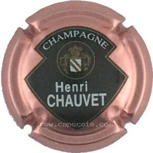capsule champagne Chauvet Henri Nom horizontal
