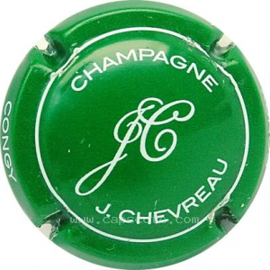 capsule champagne Chevreau Joseph Initiales JC