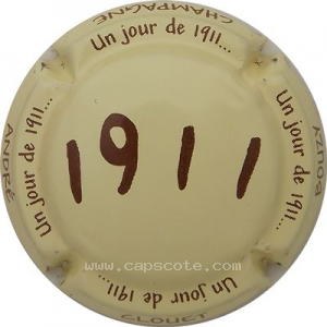 capsule champagne Clouet André Série 5 - Un jour de 1911